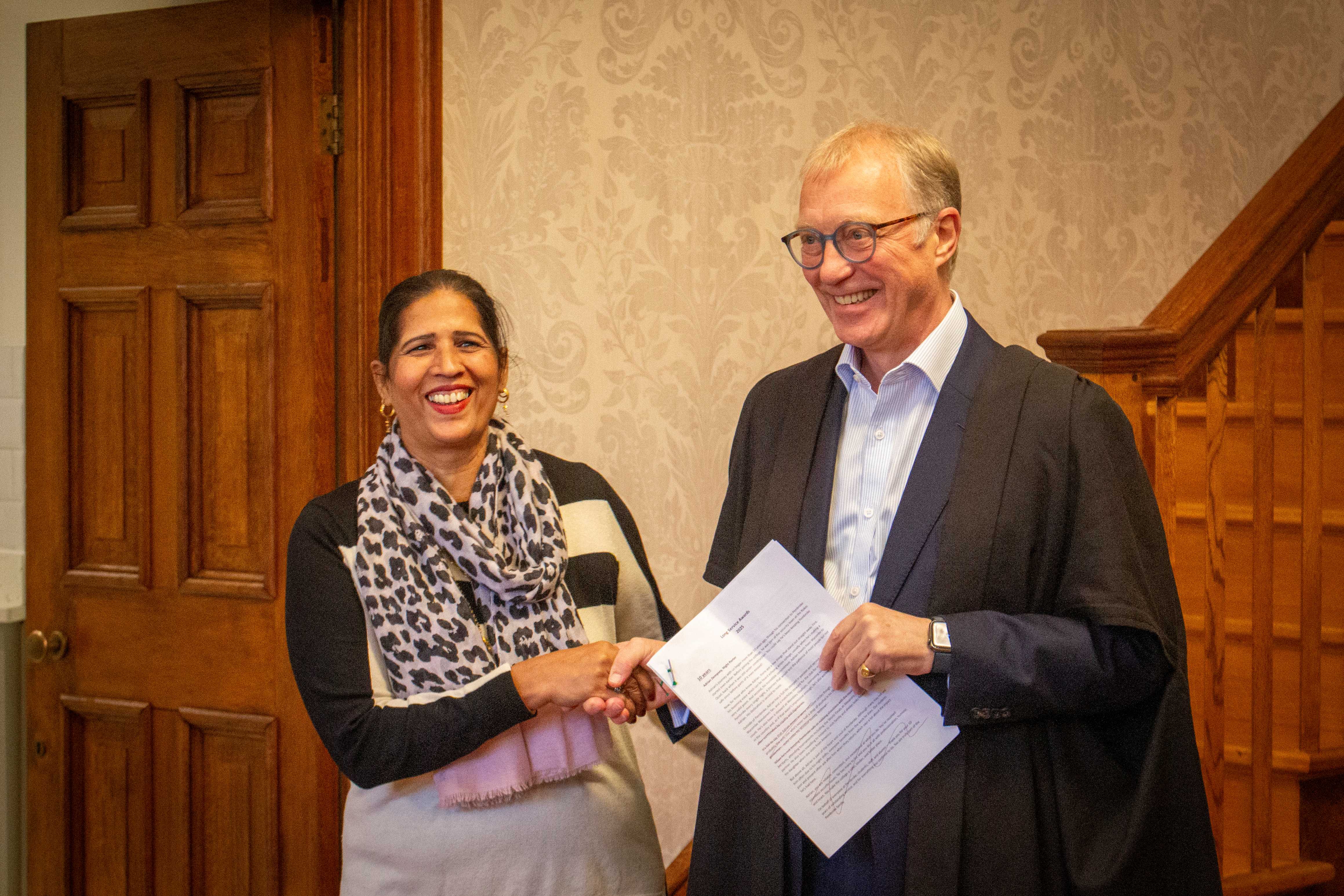 College Scout Beero Lal smiling. 