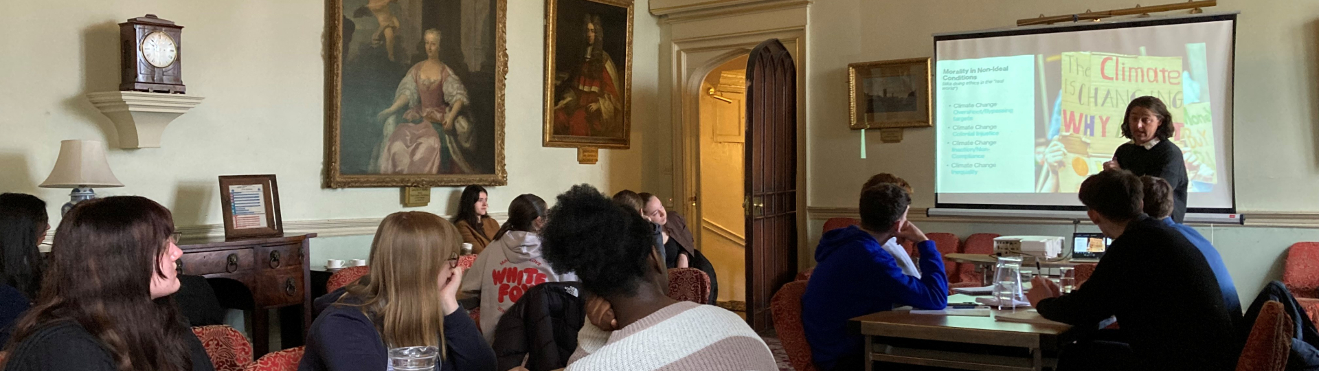 Access students sat in seminar
