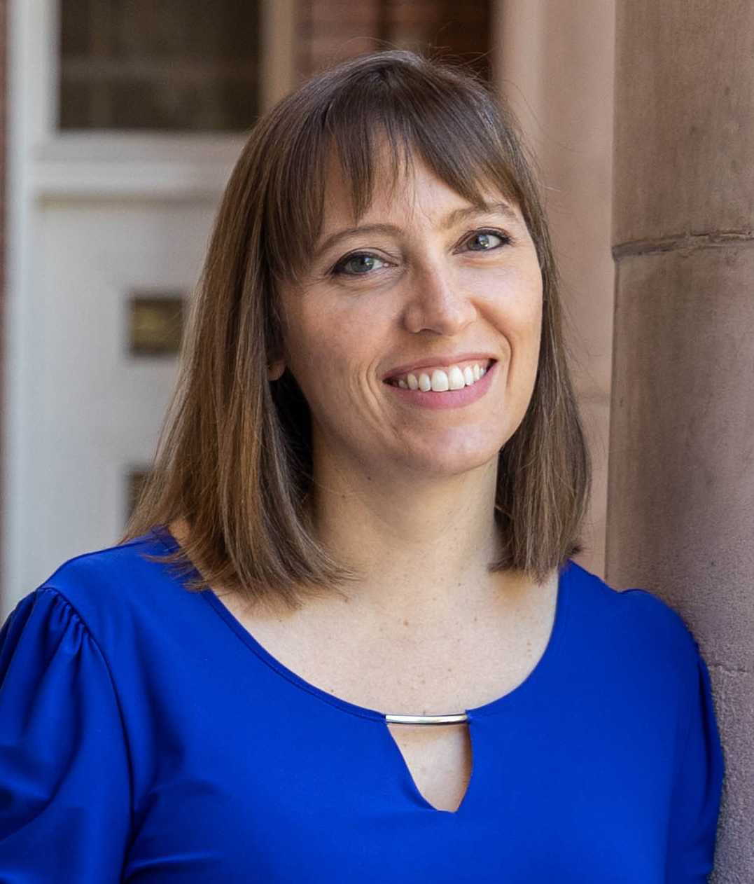 Rebecca Mosher smiling.