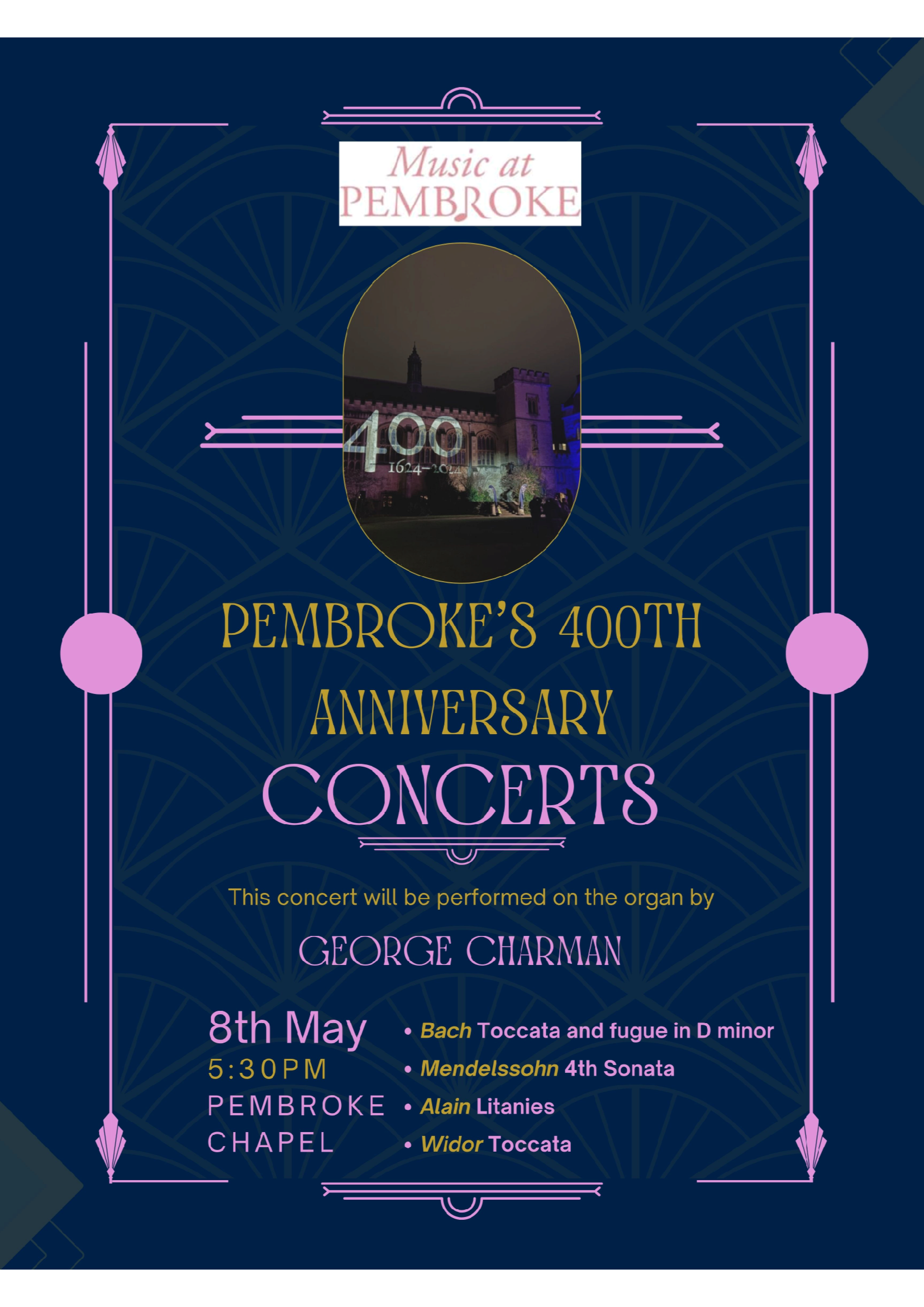8th May concert poster 
