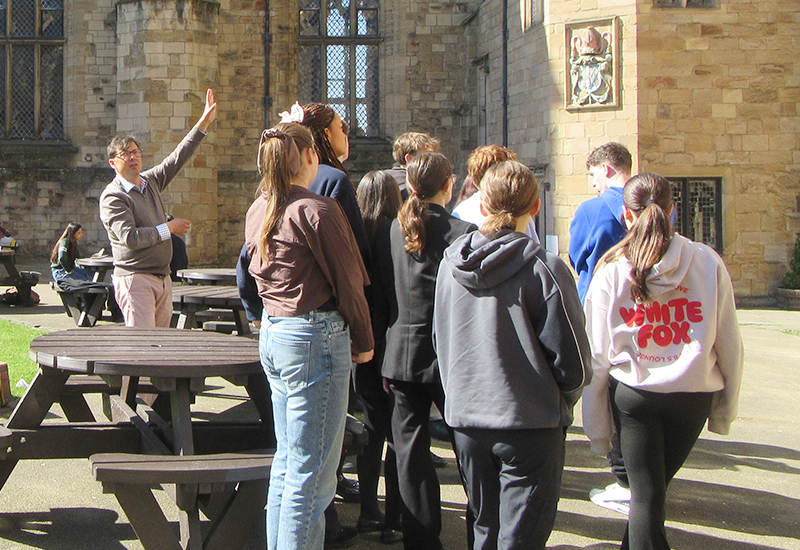OxNet students in Durham.