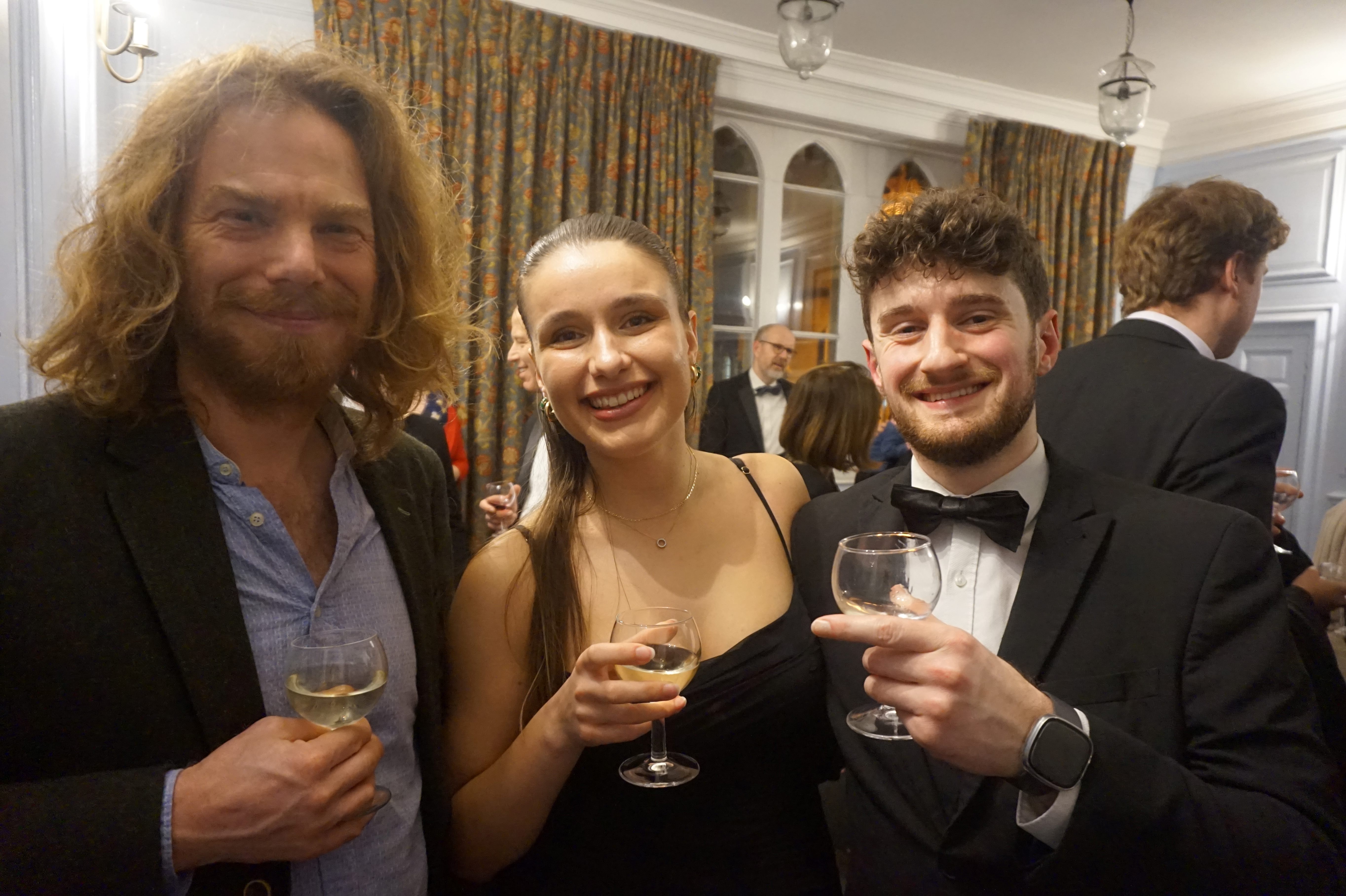 Pembroke Medical students and alumnus.