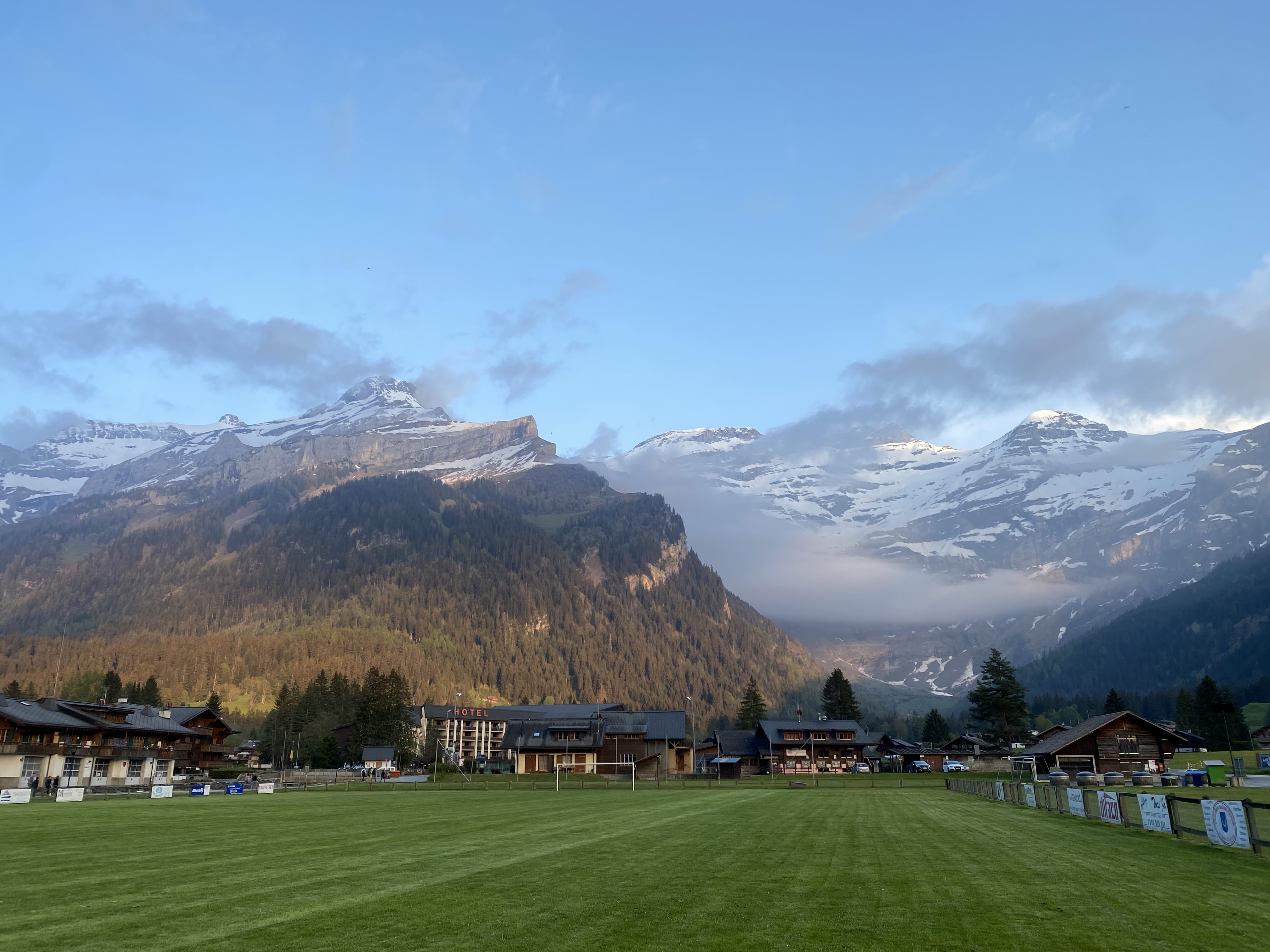 Image of mountains around where Juliana had her international conference