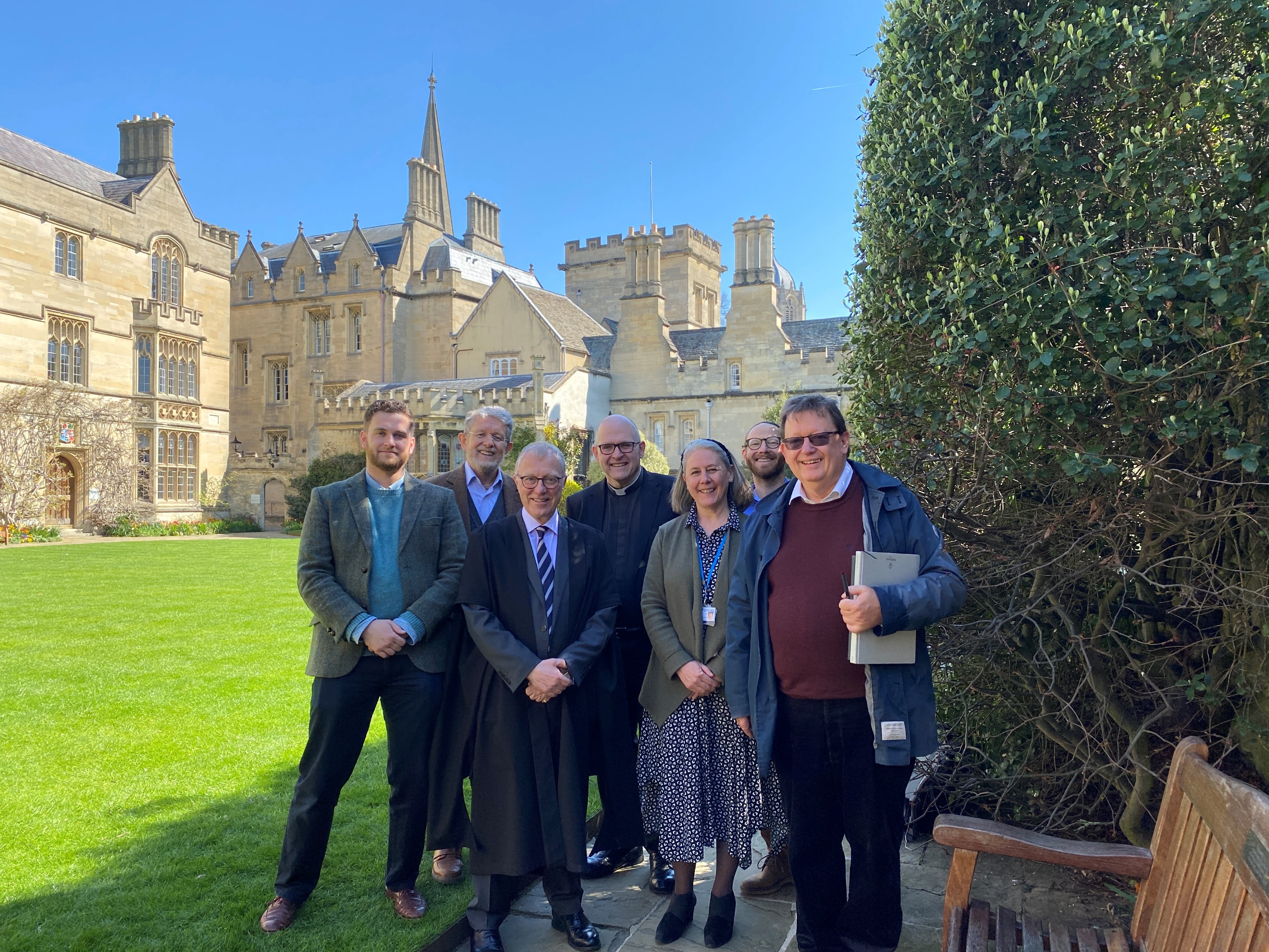 Group in Chapel Quad