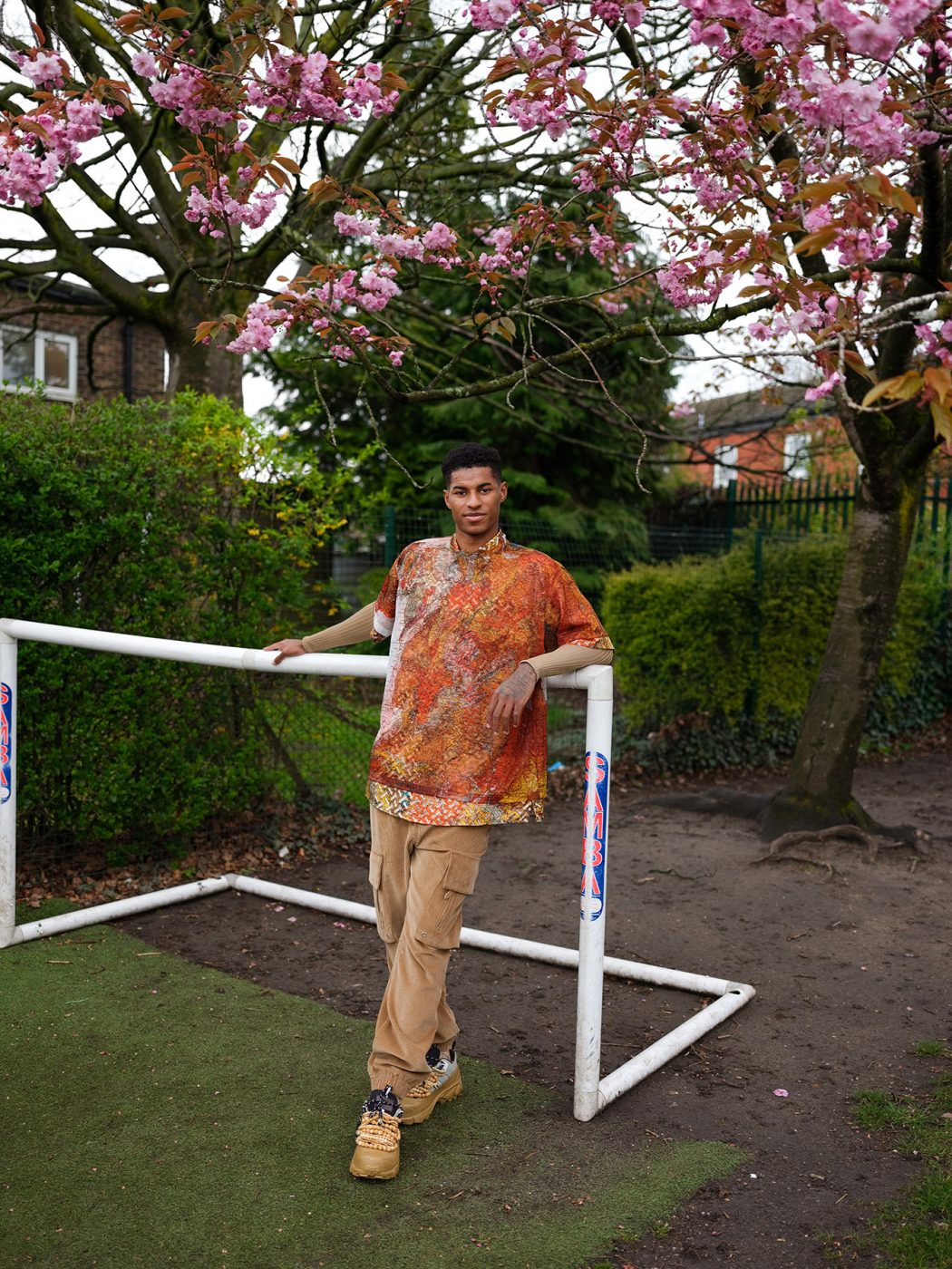 The House of Gorgeous Gucci Portrait of Marcus Rashford