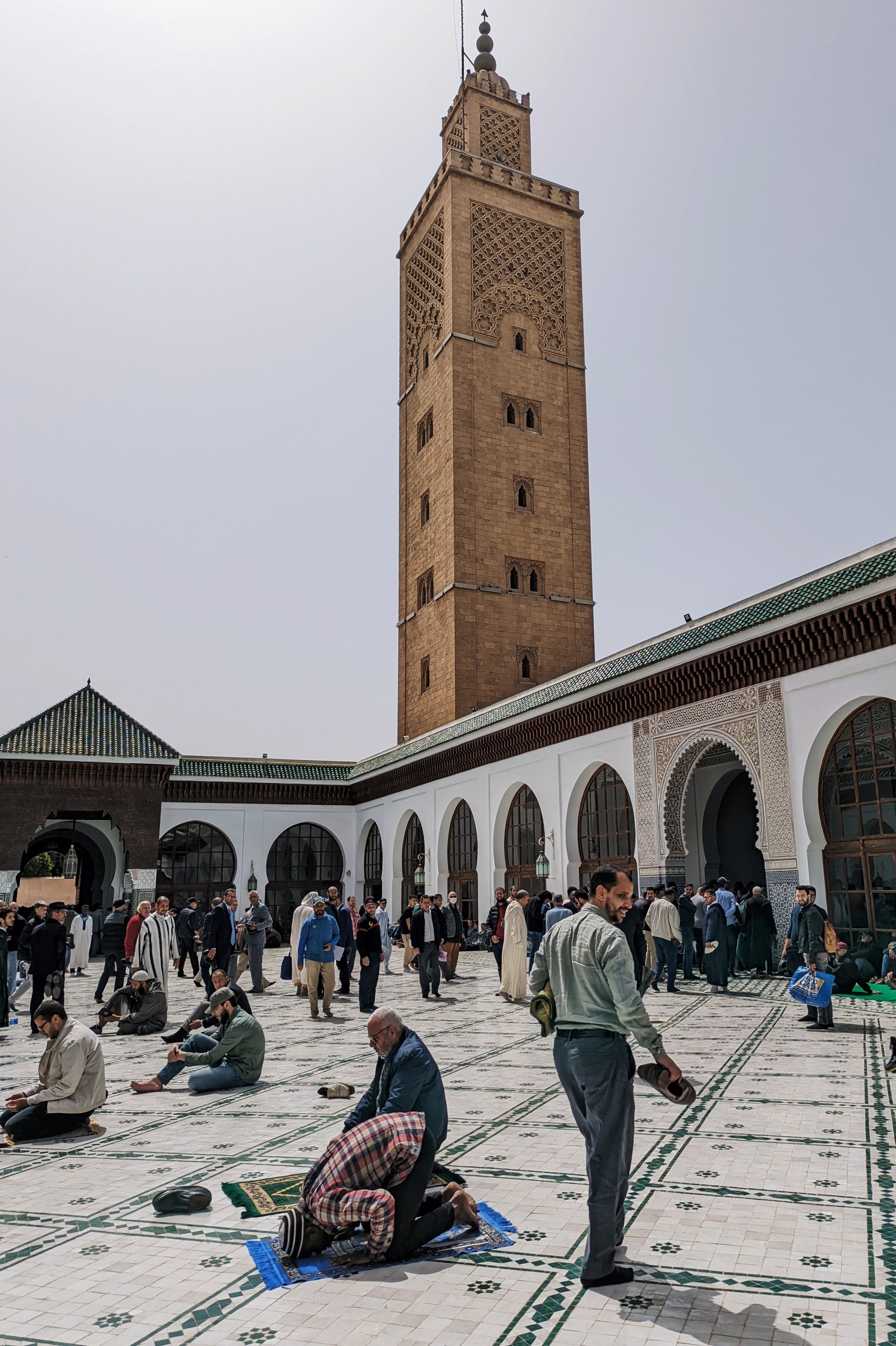 The courtyard of Masjid al-Sunna, Rabat, Morocco