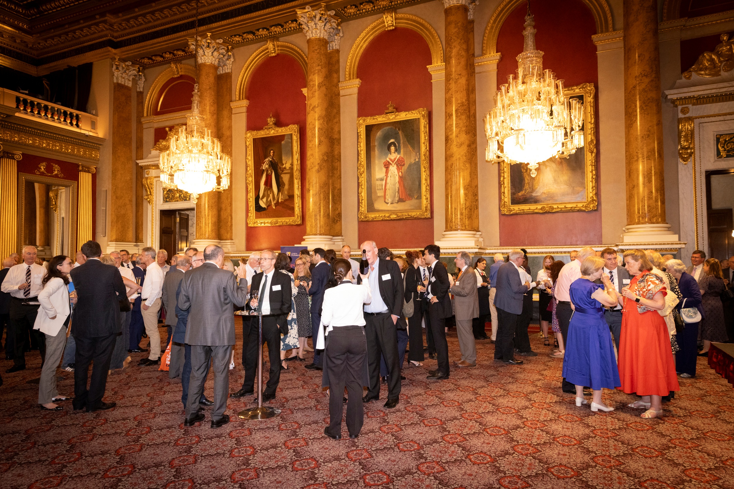 Guests at the Imagine Pembroke campaign launch in Goldsmith's Hall.