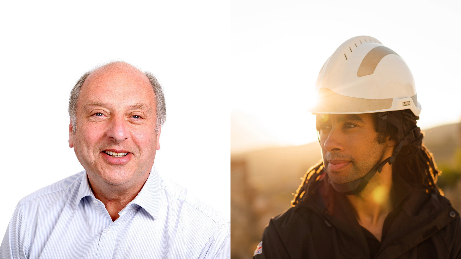 John Clarfelt and Joshua Macabuag head shots.