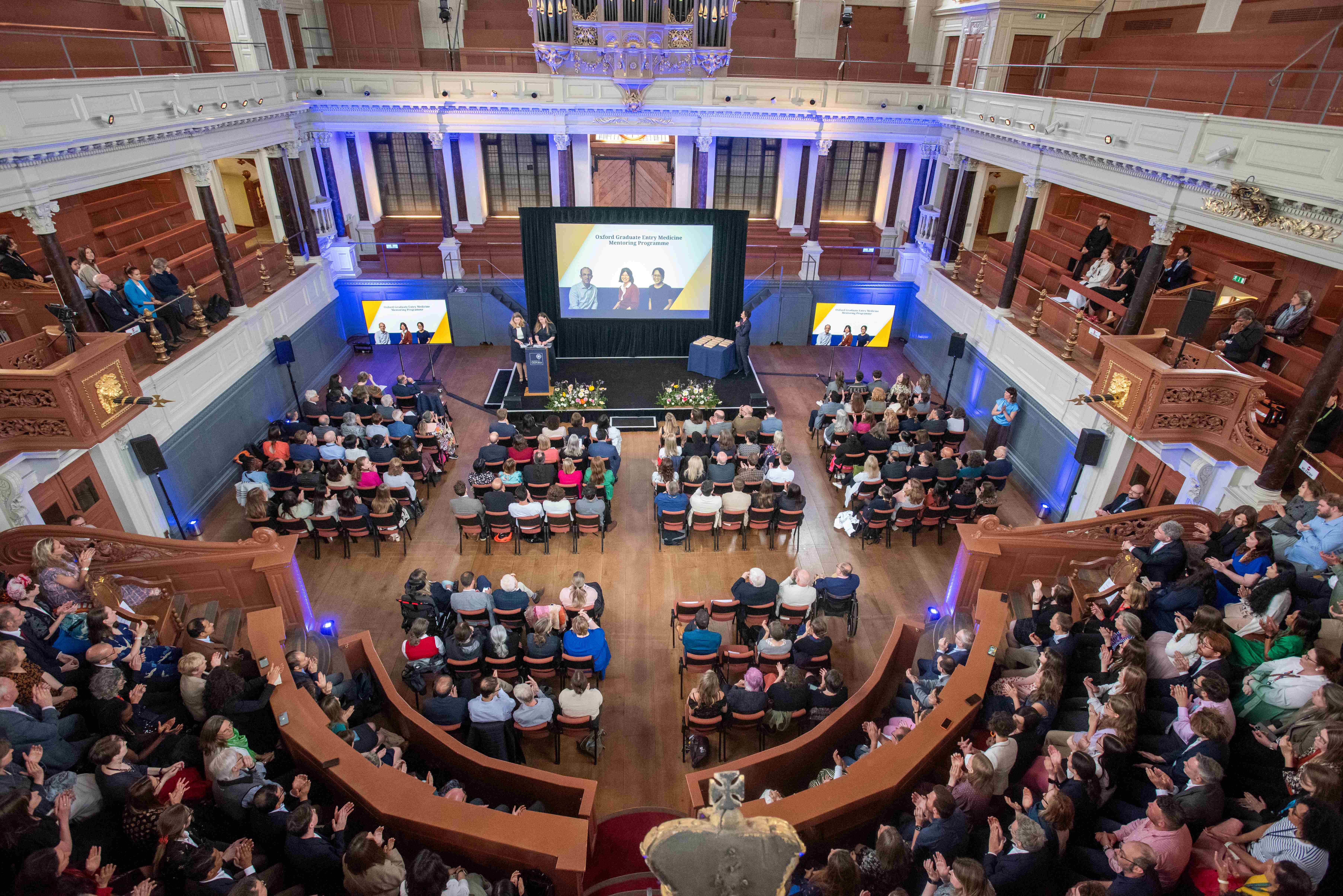 The Vice Chancellor's Awards in the Sheldonian.