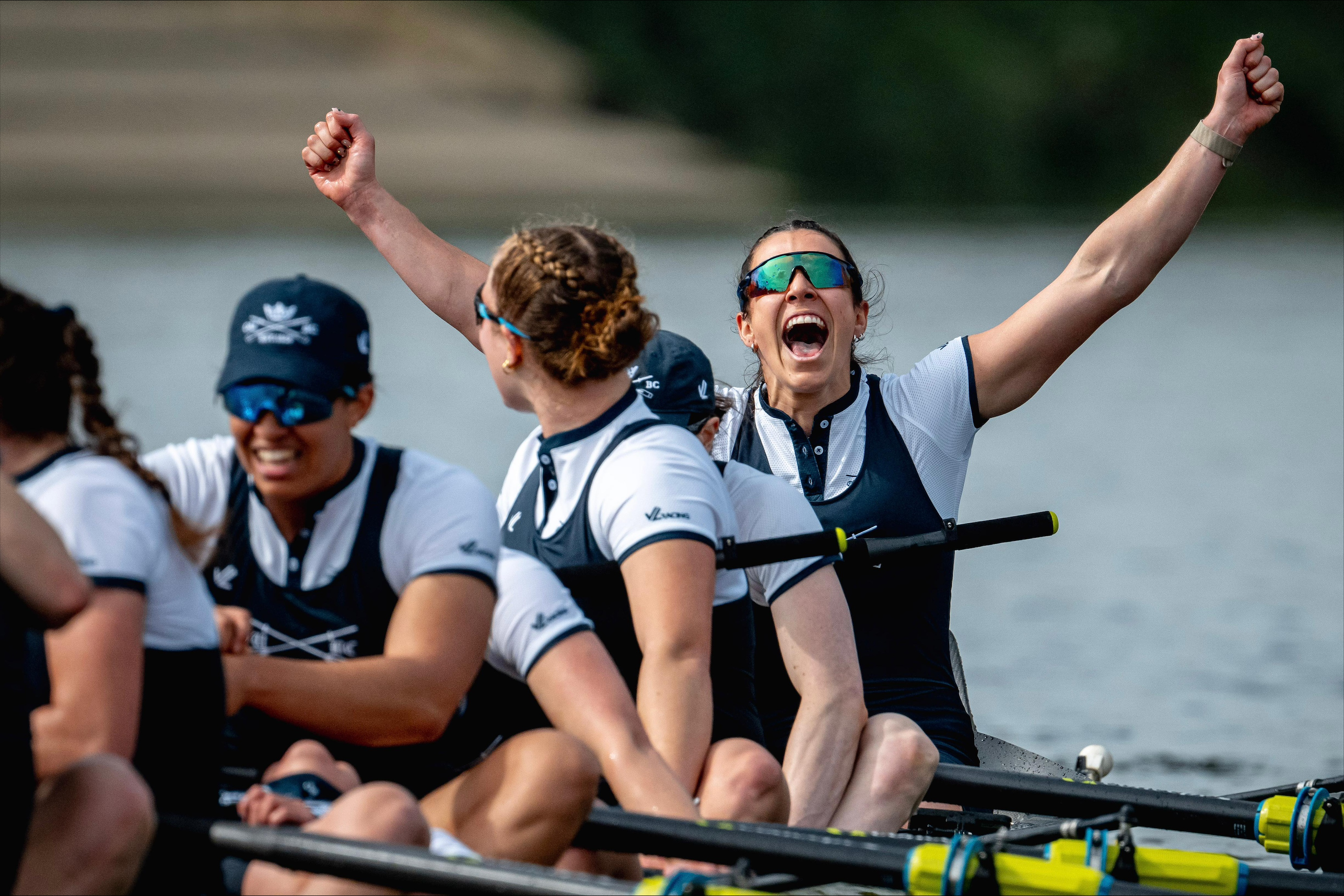 Annie Anezakis at the Boat Race