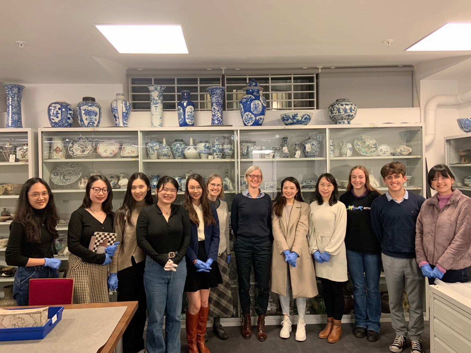 Group Photo of the students during their Ashmolean Visit