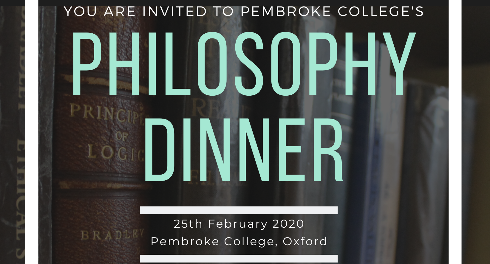 Philosophy Subject Dinner | Pembroke college