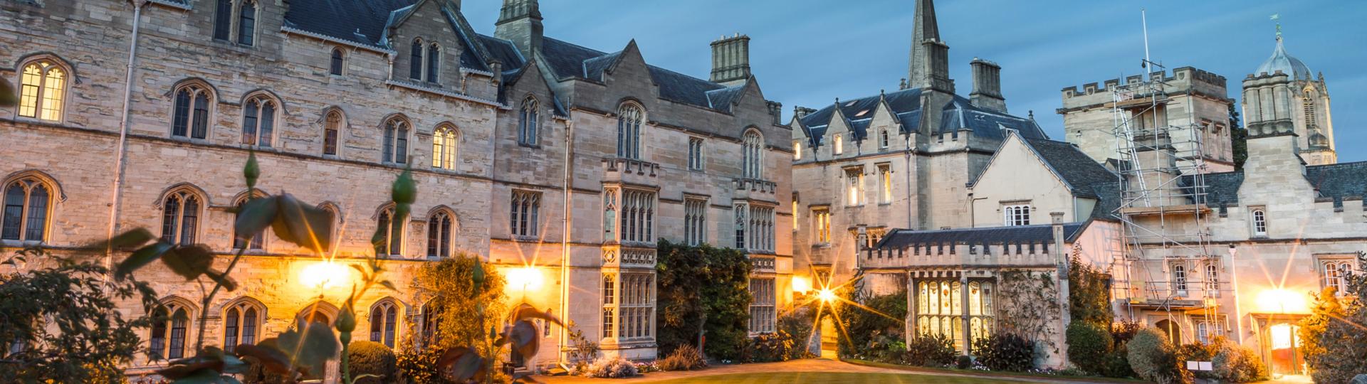 Chapel Quad at Dusk