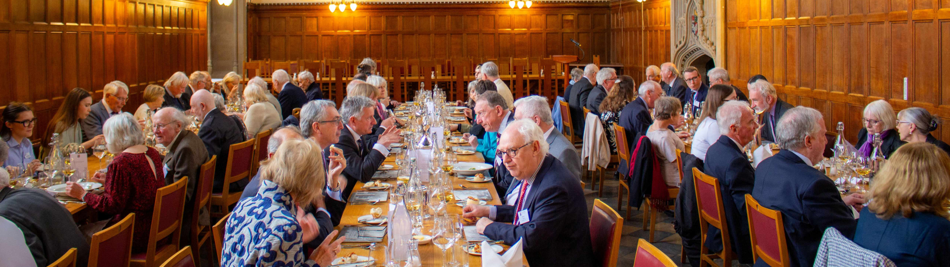 Formal lunch in Hall