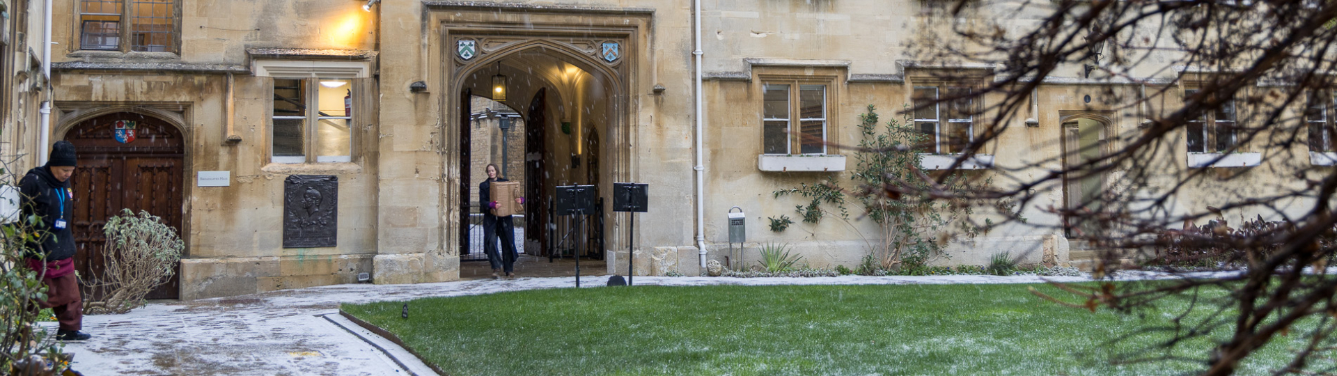 Old Quad in the snow