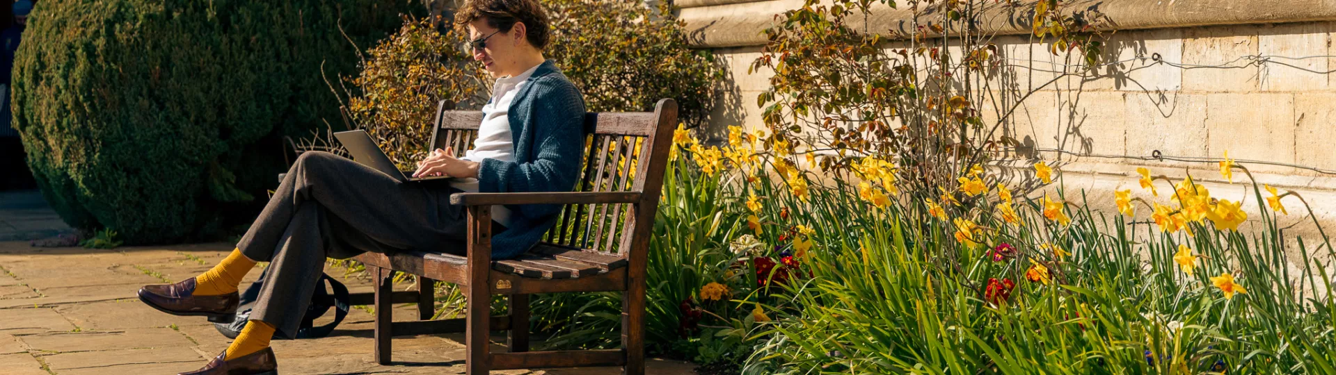 Chapel Quad bench