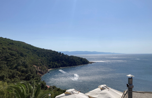A coastal view from Büyükada, the largest of the Adalar islands.
