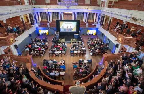 Vice Chancellor's Awards ceremony in the Sheldonian Theatre